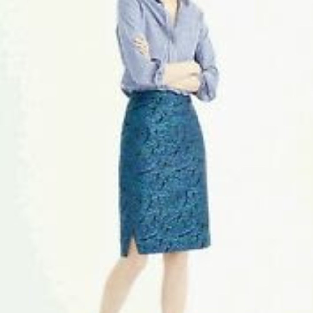J.Crew Collection Brocade No. 2 Pencil Skirt